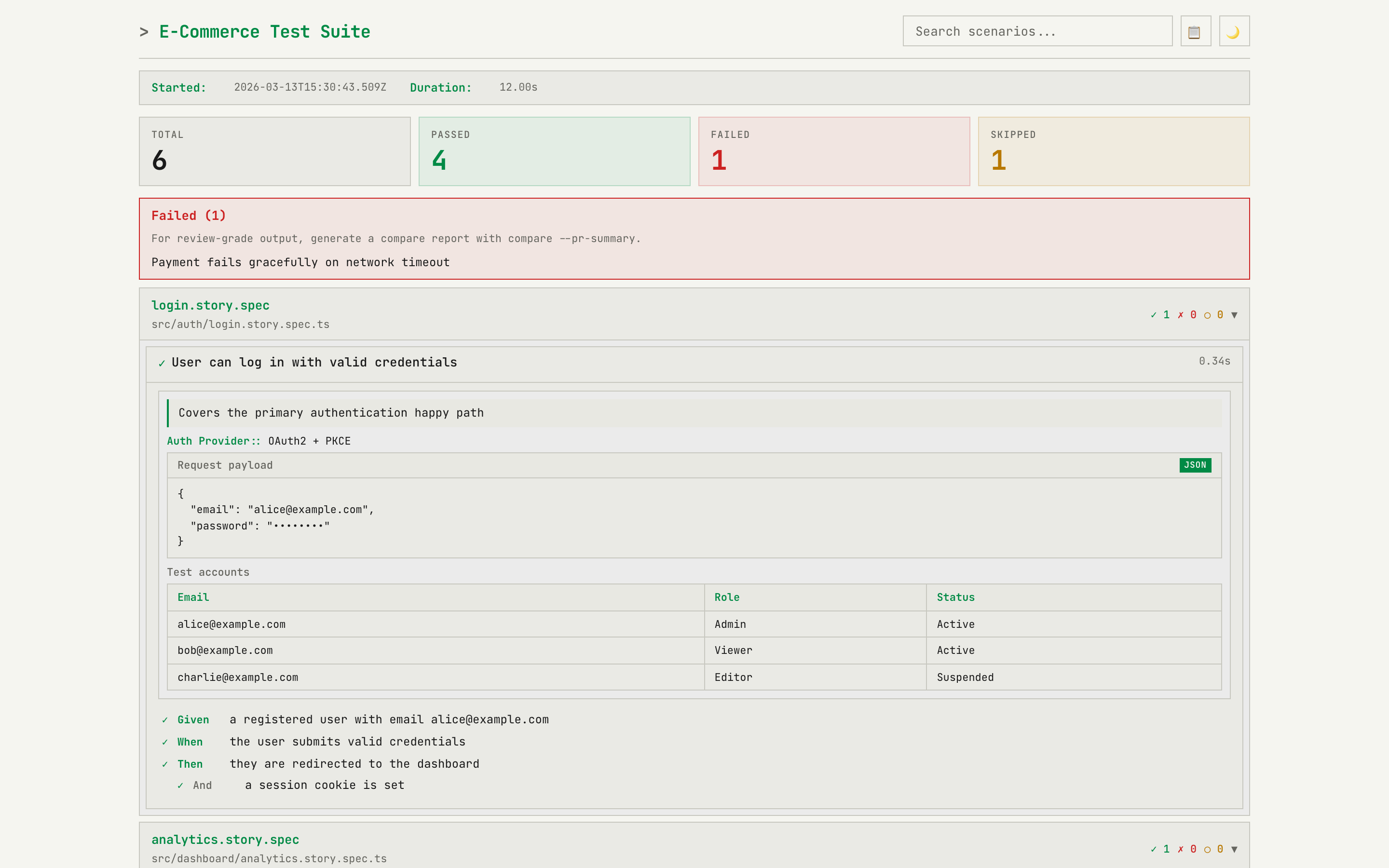 Terminal theme, light